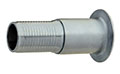 Primary Image - Turn Back Hose Nipple (Zinc Plated Steel) Used for Floating Flange Applications