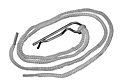 Item Image - Universal Carbon Steel Safety Clips and Lanyards