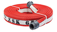 Armtex® HP™ 25 ft Available Lengths, 1 3/4 in. Size, and NST Coupling Type Red KFP's Most Advanced Structural Firefighting Attack™ Line Fire Hose