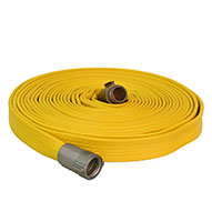 Armtex® One™ 25 ft Available Length, 1 in. Size, and NST Coupling Type Yellow Fire Hose