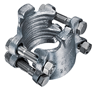 4 Bolt Type Hose Clamps