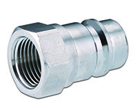 Primary Image - AG Poppet Industry Standard Male Coupler with Female Thread