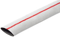 Mill Discharge Hose - Single Jacket with Red Stripe