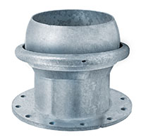 Male Ball x 150 # ASA Flange (Type A) (Includes Connection Ring)