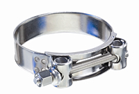 Heavy Duty T-Bolt Clamps 304 Stainless Steel Band, Bolt and Nut