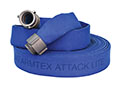 Armtex® Attack Lite™ 25 ft Available Lengths, 1 1/2 in. Size, and NST Coupling Type Blue Lightweight Lined Fire Hose