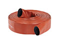 Armtex® Jafrib® 25 ft Available Lengths, 1/2 in. Size, and 1 3/4 in. Bowl Size Red Layflat Uncoupled Fire Hose