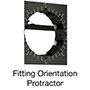 Fitting Orientation Protractor