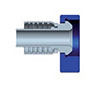 Primary Image - Male Hammer Union Fig. 1502 Integral Fitting with Lug Nut