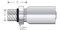 SAE Solid Male O-Ring