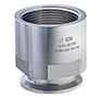 TCFPS-SS Series Sanitary Adapter 316SS Tri-Clamp x Female Pipe (NPT Threads)